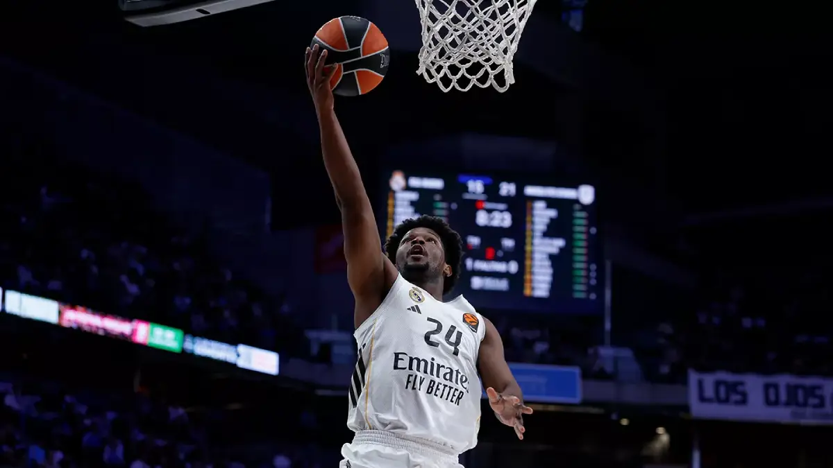 Euroligue : Le Real Madrid consolide sa place dans le top 3 contre l’Anadolu Efes