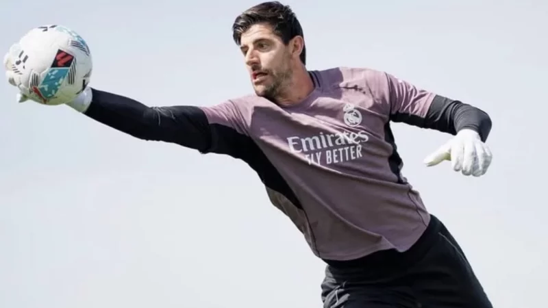 Real Madrid : Courtois de retour à l'entraînement