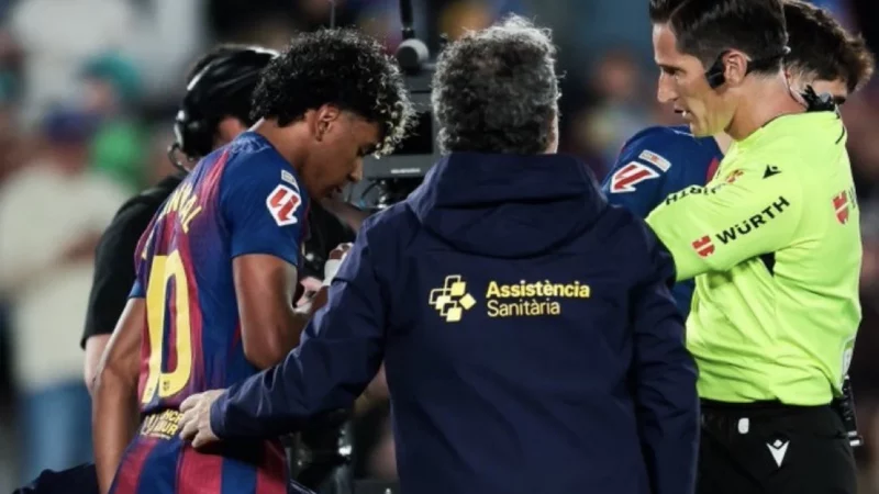 Yamal se blesse en marquant : le Barça et l’Espagne tremblent