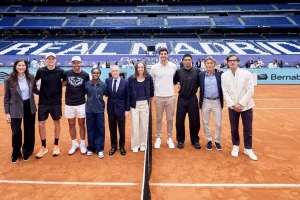 Sinner et Bellingham défient Nadal et Courtois au Bernabéu