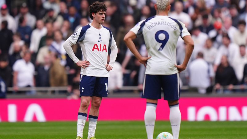 Tottenham en zone de relégation : De Zerbi face au défi de sa vie en 7 matchs